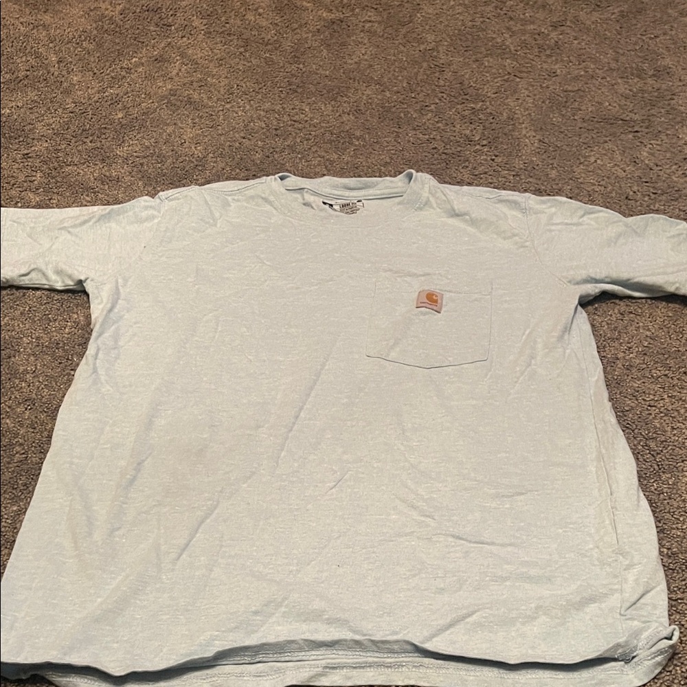 Women’s Light Gray Pocket T-Shirt